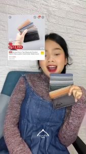 Dompet Kartu Tipis Pria Kulit Maritim Men Leather Card Holder Wallet Keren