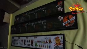 ป้ายไฟ Slim Light box  ขนาดยอดนิยม พร้อมหูแขวน ฟรีงานพิมพ์ (ราคาถูกสุดคุ้ม)