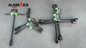 MONAKE Alat Jerman CRV Kunci Pas Silang 350mm Y T Panjang diperpanjang 8-23cm Kunci pas soket perbaikan Y-Type T-Type Wrench Kunci Sok Sock Socket Y/T Set Konci kunci ban tire wrench