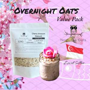NOCTURNE Overnight Oats (Sakura) 320g Value Pack