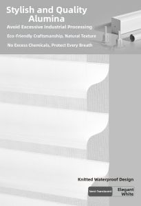 Electric Installation-free Shangri-La Blinds Blackout