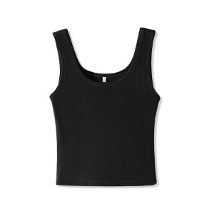 BALENO | Grey Square Neck Fitted Camisole Vest