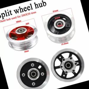 8 Inch Electric Split Wheel Hub for 200x50 Wheel Scooter Solid Tyres Modification Accessories