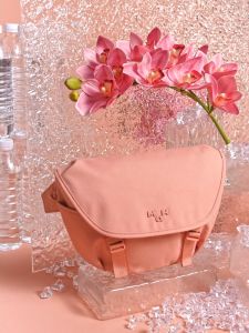 MAH Glacier Pink Series Waist Bag Fashion Style Commuter Crossbody Bag