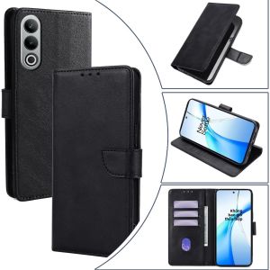 Ốp Ví Da Lật Kinh Doanh Cho OnePlus ACE3 Pro Ace 3V Nord CE4 Lite 5G Vỏ Chống Sốc Có Kẹp Tiền Và Hộp Đựng Thẻ