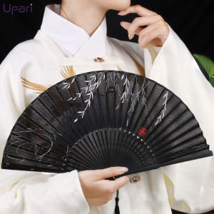 พัดจีนโบราณ มีพู่ 8 นิ้ว พัดจีน วัสดุผ้าหลายสี พัดผู้หญิง