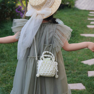 XIAOCHAOXIU | Cute Girls Summer New Arrival Pearl Shoulder Bag