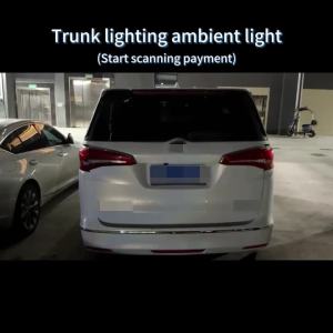 Start Scaning Car Trunk Ambient Light Strip Flexible Led Lighting Non-Destructive Installation Modified Tailgate Decorative Lamp