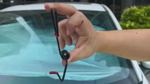PINMOAP Wiper Arm Force Spring General Motors Silent Wiper Booster High Strength Spring Steel Equipped With Rubber Sleeve