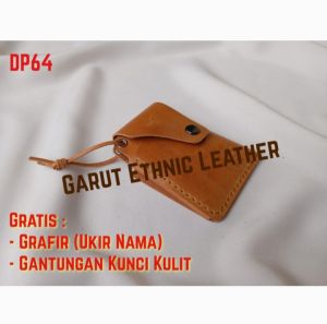Dompet Kulit Kartu Pria Pull Up Strong Premium Full Kulit Asli Garut Handmade (DP64)