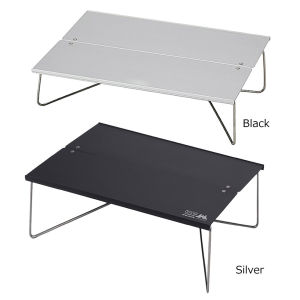 Thịt nướng bàn nhỏ trà cầm tay Bàn cà phê hợp kim nhôm siêu nhẹ với túi lưu trữ cho vườn dã ngoại cắm trại