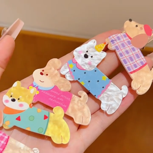 Jepitan Rambut Anak Model Doggy Lucu Jepit Poni Anak Dewasa Fashion Korean Style