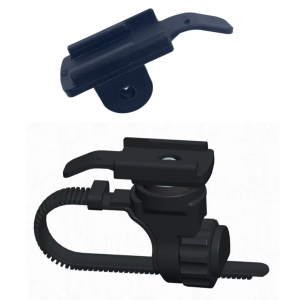 Rockbros YQ200 RHL400 Bicycle Headlight Bracket Integrated Handlebar Mountable Flashlight Holder Slide Rail down Hanging