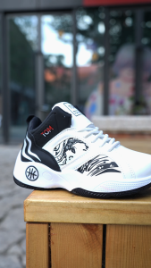 TOMITANY Childrens Basketball Shoes for Kids Korean Sneakers High Top Boys Sports Rubber Shoes Size 28-39