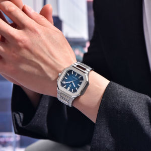 New Pagani Design Quartz Watch For Men Japan VH31 Sapphire Glass Square Mens Watches Original Classic Waterproof Luminous Stainless Steel Watch PD-YS019