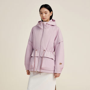 Guvet | Light Shell New Outdoor Hooded Waist-Cinched Down Jacket
