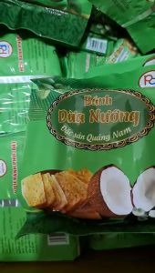 [HCM]Combo 5 GÓI Bánh dừa nướng Phúc Đạt - đặc sản Quảng Nam 180g - Giòn - Thơm - Ngon - đồ ăn vặt - bánh kẹo ăn vặt - SHOP HAIMY