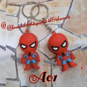 GANTUNGAN KUNCI SUPERHERO / GANTUNGAN KUNCI KARAKTER AVENGERS MARVEL SPIDERMAN BATMAN IRONMAN THANOS BLACK PANTHER CAPTAIN AMERICA DLL / KEYCHAIN SUPERHERO | KYC-792523