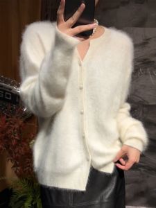 QINGNAER | French Lazy Style Soft and Matchable Warm Knitted Cardigan