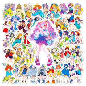 Hỗn Hợp Anime Girl Bộ Hình Dán Dễ Thương Thẩm Mỹ Hoạt Hình Graffiti Đề Can Cho DIY Notebook Điện Thoại Laptop Trang Trí 10/30/50 Con Gói
