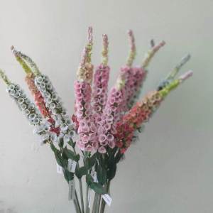 Bó Hoa Hoa Cỏ Đuôi Chuột Giả Trang Trí Nhà Bằng Vải Nhung Hoa Phong Cách Hiện Đại Cho Bàn TV Phòng Khách