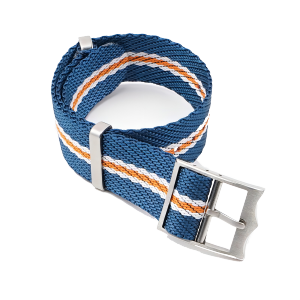 WANSHILI | NATO Nylon Braided Strap Swatch Omega Collaboration