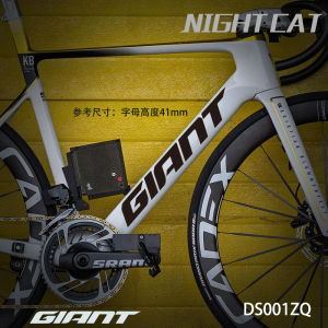 Giant Mountain Bike Modification Decal Color Change Decoration Sticker for Road And Mountain Bikes DIY down Tube Decal