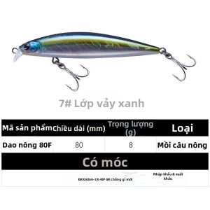 Mồi Nổi Dài Cho Cá Bass Và Cá Perch