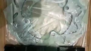 Piringan disc cakram KLX & CRF Dtracker Bf 150 depan belakang set Original Flower motif