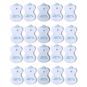 10/20pcs Electrode Pads Reusable Massage Patch for Tens Electrodes Digital Machine Massage 3.5mm Plug Body Massager Accessories
