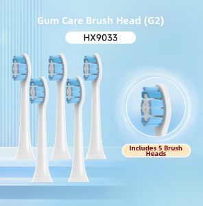 Electric Toothbrush Head Compatible with Philips HX6730 HX6710 HX6720 HX6740 6750 Replacement Deep Cleaning Adult Hardness Grade Normal Specification