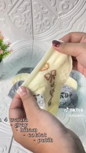 FY 5 pcs Random KS94 Kaos Kaki Pendek Ankle Socks Ala Semata Kaki Rajut Pita Warna Polos