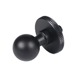 17mm Ball Head Adapter Mount 1/4" Screw Male/Female Adapter Socket Connector for Gopro 13 12 Insta360 OSMO Action Camera Bracket