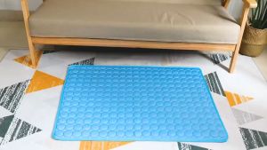 Pet Cooling Pad Pet Ice Pads Sofa Breathable Washable Pad Cat Dog Ice Bed Cat Dog Mattress Heat Relief Mat Cooling Pad