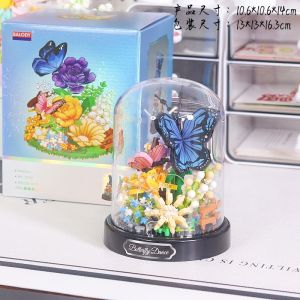 Đồ Chơi Khối Lắp Ráp Hoa Hướng Dương Hồng Hướng Ngày Lễ Tình Nhân Cho Bé Gái Đồ Chơi Giáo Dục Sáng Tạo Có Thể Lắp Ráp Từ Nhựa ABS