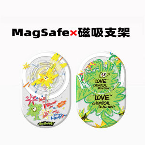 Magsafe Magnetic Phone Stand Foldable Retractable Acrylic Material Universal Compatibility Lightweight Shock Absorption Design