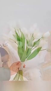 【40pcs】 Tissue Paper Wrapped Flower Extraction Paper Wedding Valentine Day Gift Wrapped Flower Paper