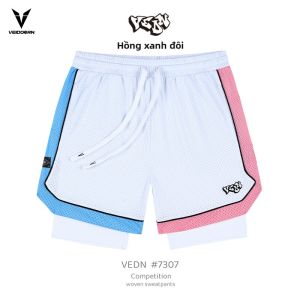 Veidoorn | Quần Đùi Tập Bóng Rổ Có Panel MESH