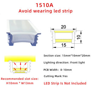 1616B Silicone LED neon tube flexible profile LED light for various occasions bendable and cuttable easy to install