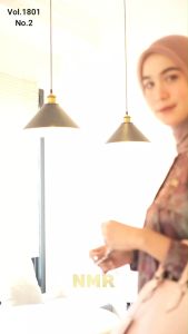 NMR Midi Dress Hermss Diir Bordir Vol 1801-2