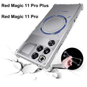 เคสสำหรับ ZTE Nubia Red Magic 11 Pro เคสกันกระแทกแบบ Air Cushion พร้อมถุงลมนิรภัย  วัสดุซิลิโคน TPU ใส สำหรับ Nubia Redmagic 11 Pro