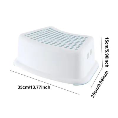 Squatting Toilet Stools Non-slip Bathroom Potty Step Stool Ergonomic and Stable Squatting Stools Heavy Duty Potty Stool for Kids