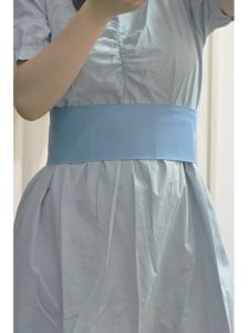 Pure Color Magic Tape Waist Belt Performance Costume White Black Wide Mens Dress Belt Decoration Boys Childrens Waist Chain