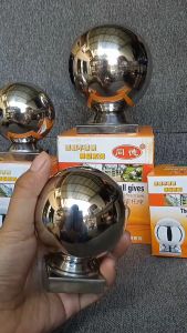 Sphere Ball Set with Square Base Tube 304 Stainless Steel