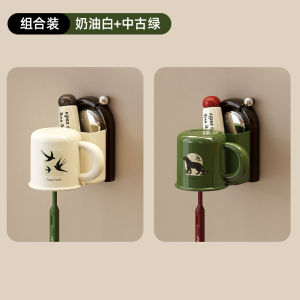 Giá Để Chổi Đánh Răng Kiểu Pháp Cổ Điển Giá Để Kem Đánh Răng Và Cốc Đựng Nước Súc Miệng Giá Để Đồ Vệ Sinh Cá Nhân Cao Cấp 3 Khe