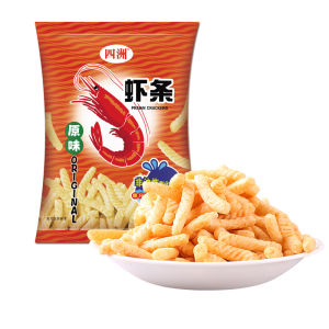 Healthy Non-Fried Snack Shrimp Flavor