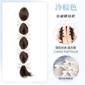 Womens Synthetic Hair Braids Natural Hair Clasps Lantern Bud Bubble Braid Chinese Style Twist Tail Fake Hair Extensions