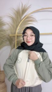 Sweater Wanita | ATHLETIC COLLAR SWEATER KOREAN STYLE  | Sweatshirt Sweater Wanita