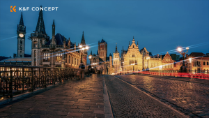 K&F CONCEPT NANO-X Blue Streak Filter (2mm) Optical Glass Ultra-clear Waterproof Anti-Scratch and Anti-Reflection Green Film