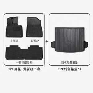 QUEES | Custom Full-Surround Auto Foot Mats for Ford Ranger